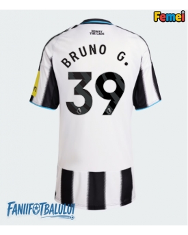 Newcastle United Bruno Guimaraes #39 Tricou Fotbal Replică 2025-26 Femei Acasa